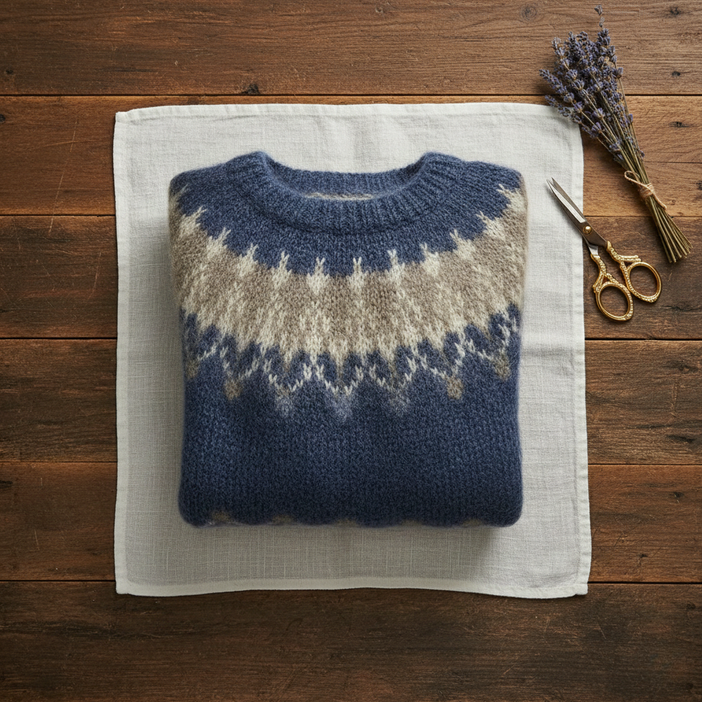 Elowyn | Nordic Pattern Sweater