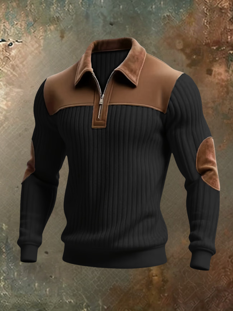 Lars Half-Zip Men's Sweater