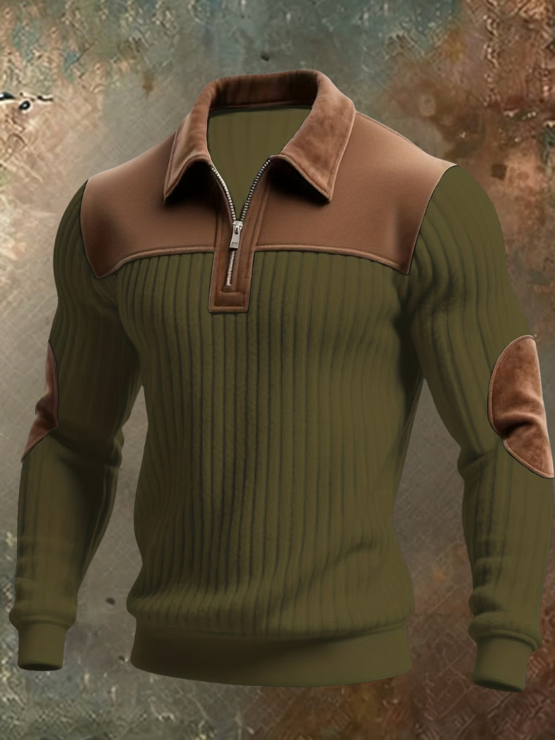 Lars Half-Zip Men's Sweater