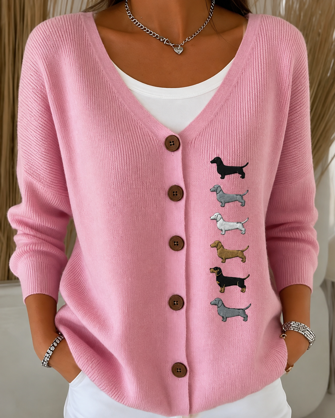 Lorelei | Patchwork Textured Cardigan