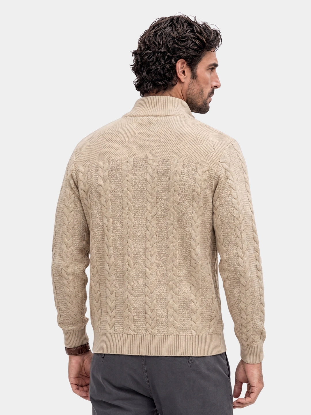 Sawyer Quarter-Zip Henley Pullover