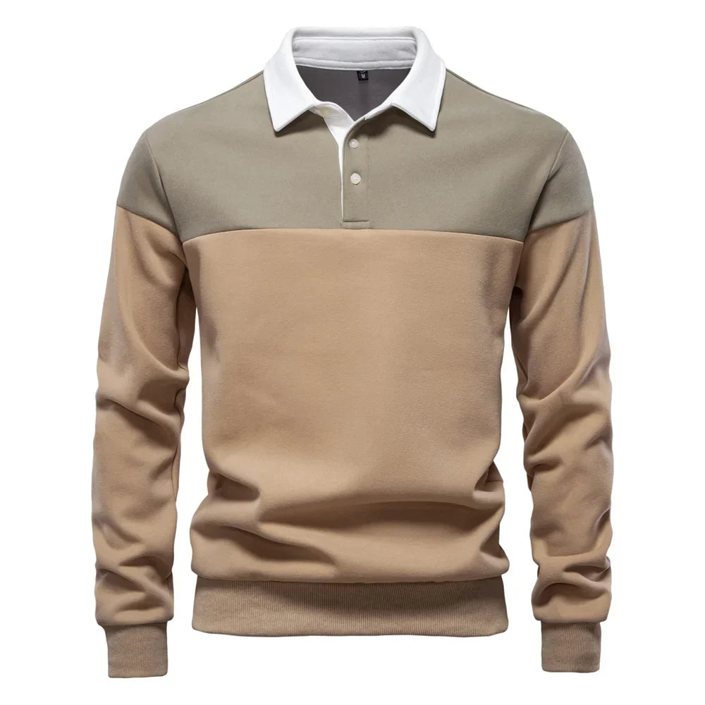 James | Stylish Polo Sweater in 8 Colors