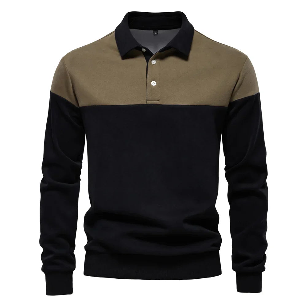 James | Stylish Polo Sweater in 8 Colors