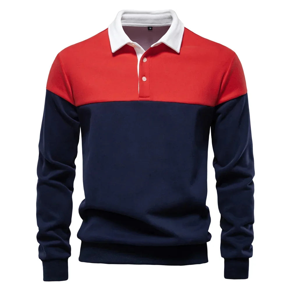 James | Stylish Polo Sweater in 8 Colors