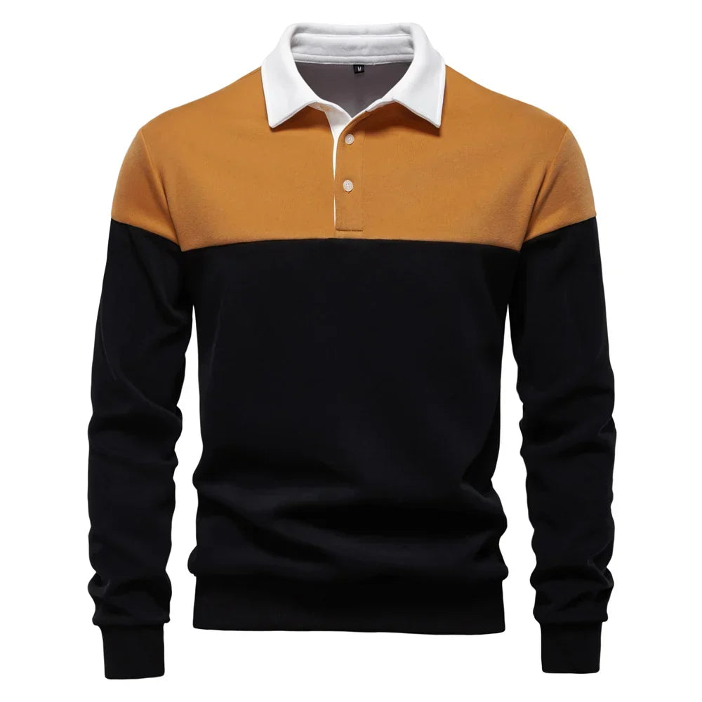 James | Stylish Polo Sweater in 8 Colors