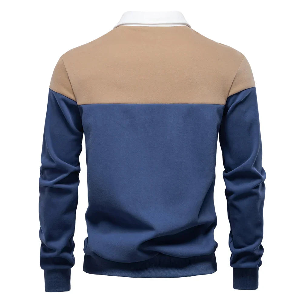 James | Stylish Polo Sweater in 8 Colors