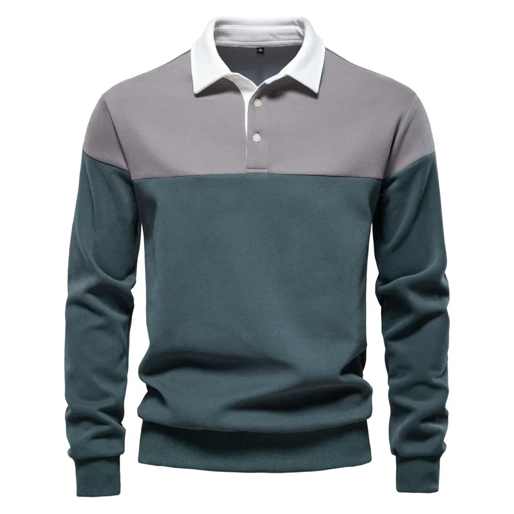 James | Stylish Polo Sweater in 8 Colors