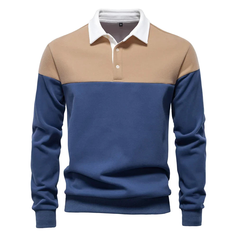 James | Stylish Polo Sweater in 8 Colors