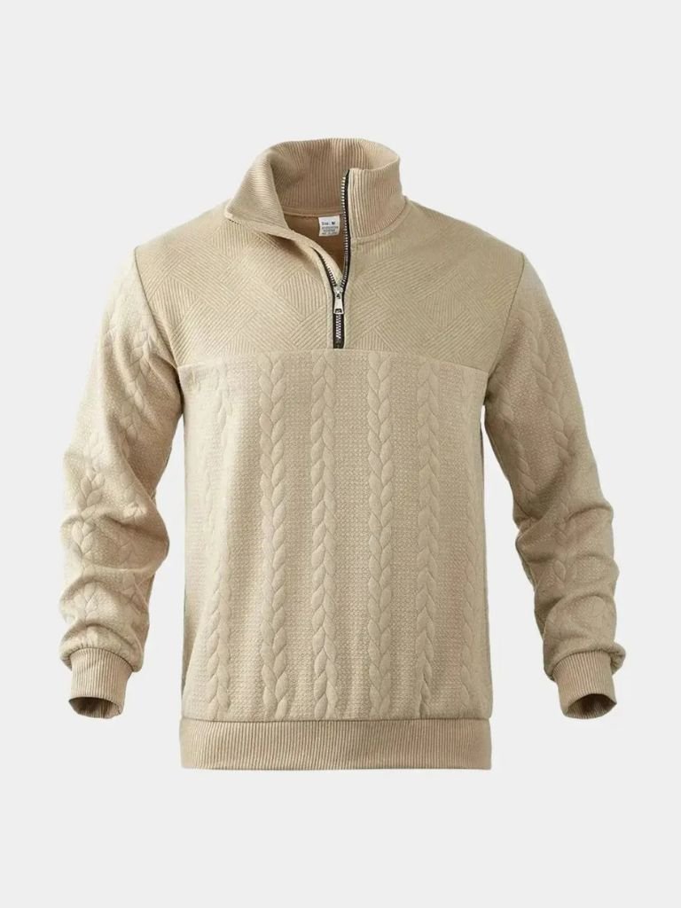 Sawyer Quarter-Zip Henley Pullover