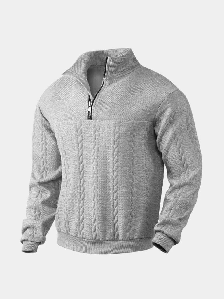 Sawyer Quarter-Zip Henley Pullover