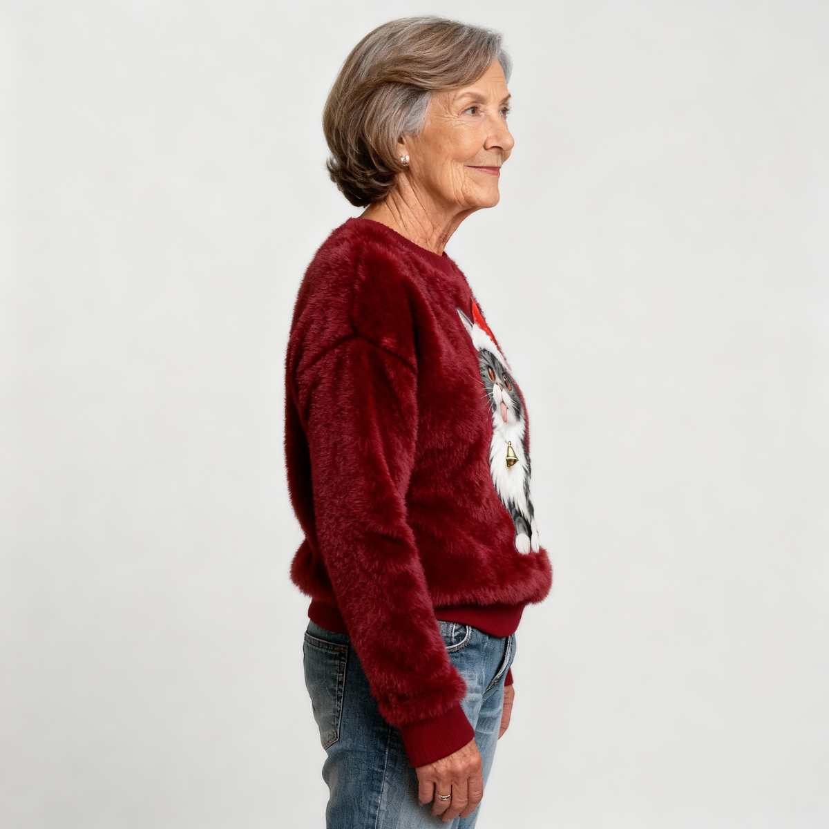 Freya | Christmas Flannel Sweater for Women