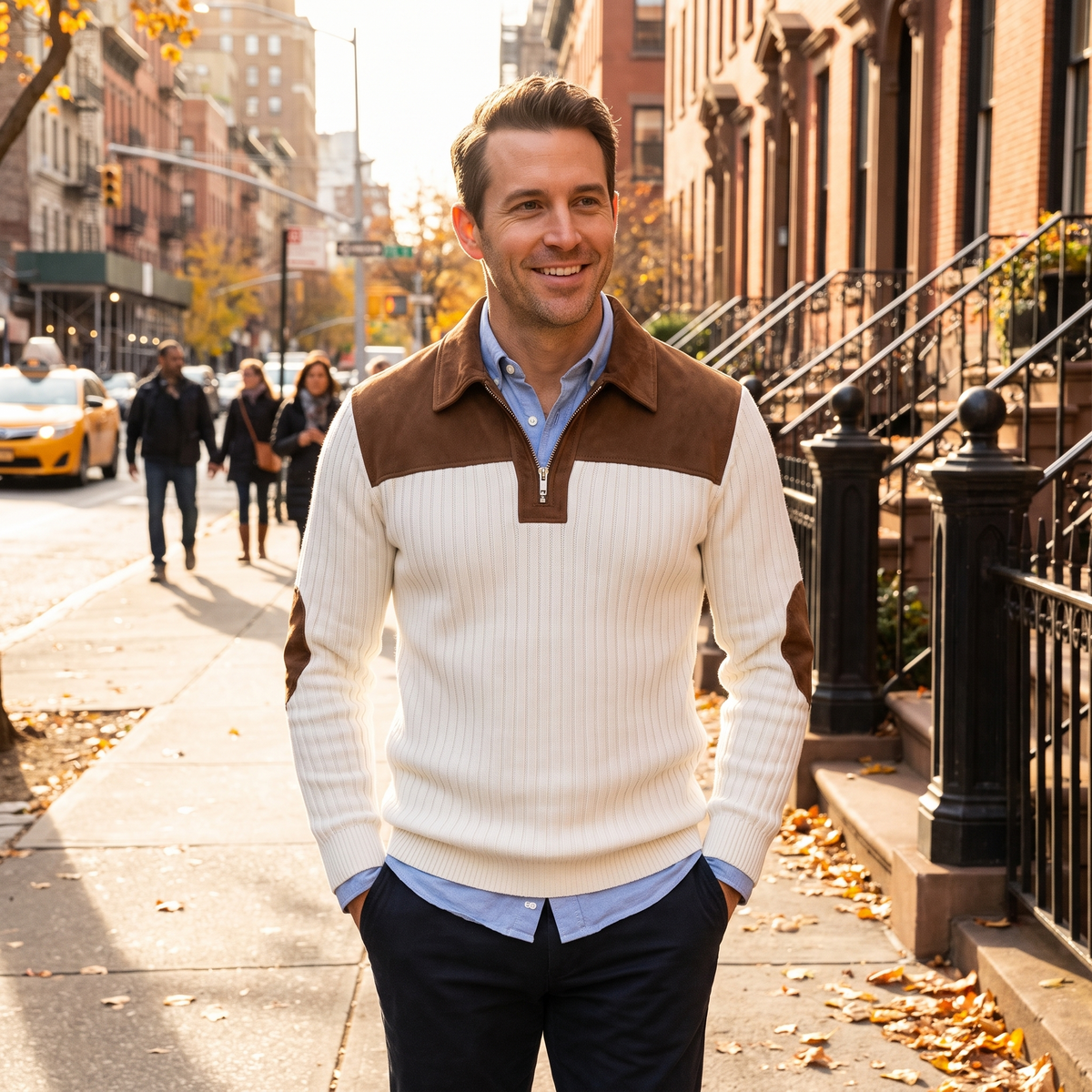Lars Half-Zip Men's Sweater