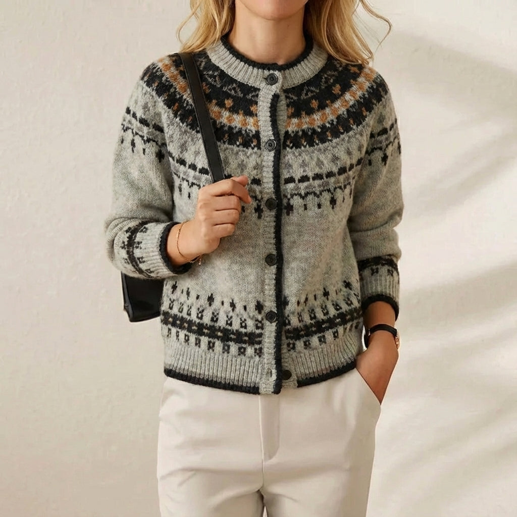 Winifred – Nordic Blend Cardigan